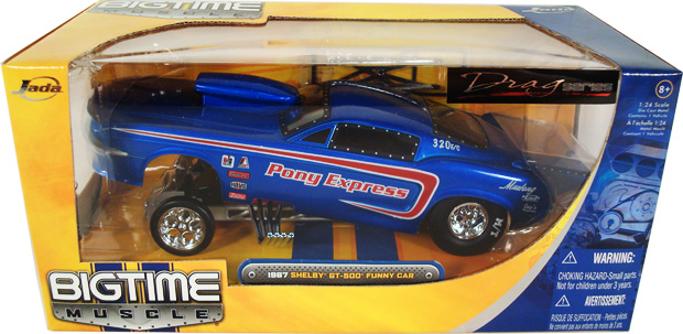 1967 Shelby Mustang GT-500 Funny Car - Blue (DUB City Bigtime Muscle) 1/24