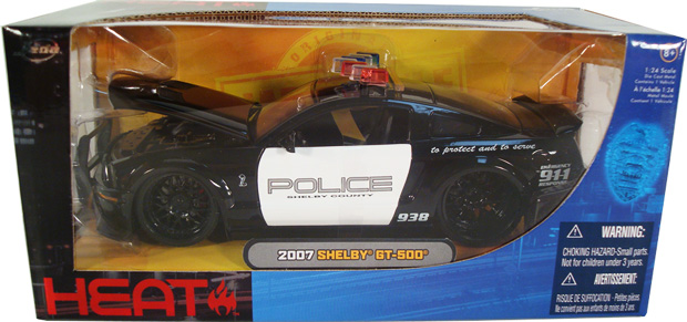 2007 Mustang Shelby GT500 Police Car (DUB City Heat) 1/24