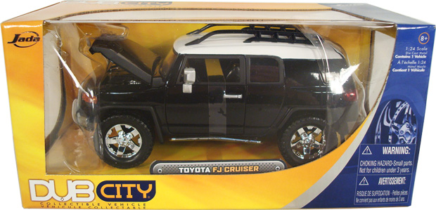 2007 Toyota FJ Cruiser - Black (DUB City) 1/24