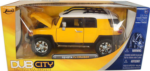 2007 Toyota FJ Cruiser - Sun Fusion Yellow (DUB City) 1/24