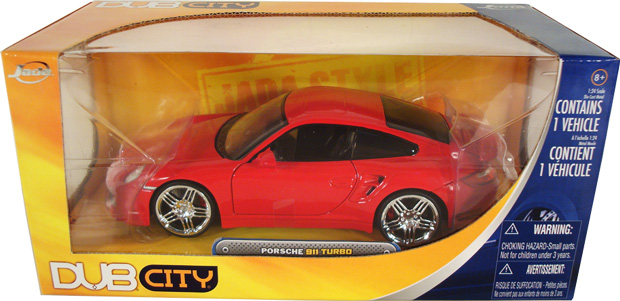 2007 Porsche 911 Turbo - Red (DUB City) 1/24