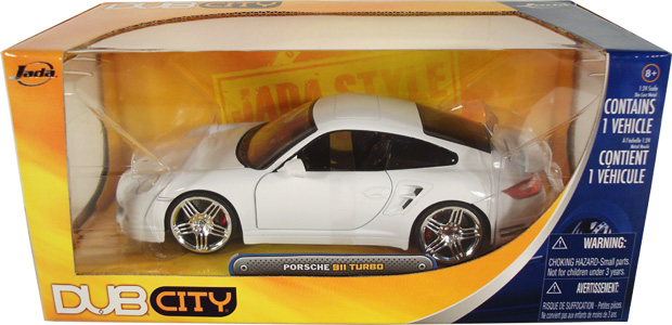 2007 Porsche 911 Turbo - White (DUB City) 1/24