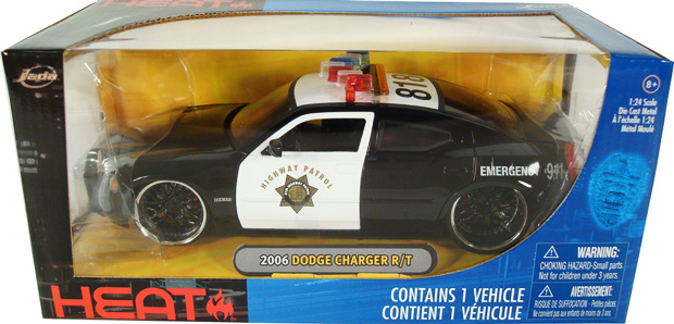 Dodge Charger R/T Highway Patrol Police Car (DUB City) 1/24