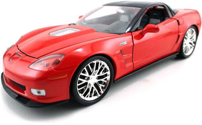 2009 Chevy Corvette ZR1 - Victory Red (DUB City Bigtime Muscle) 1/24