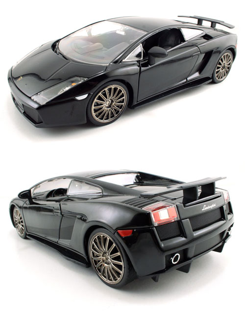 Lamborghini Gallardo Superleggera - Black (DUB City) 1/24