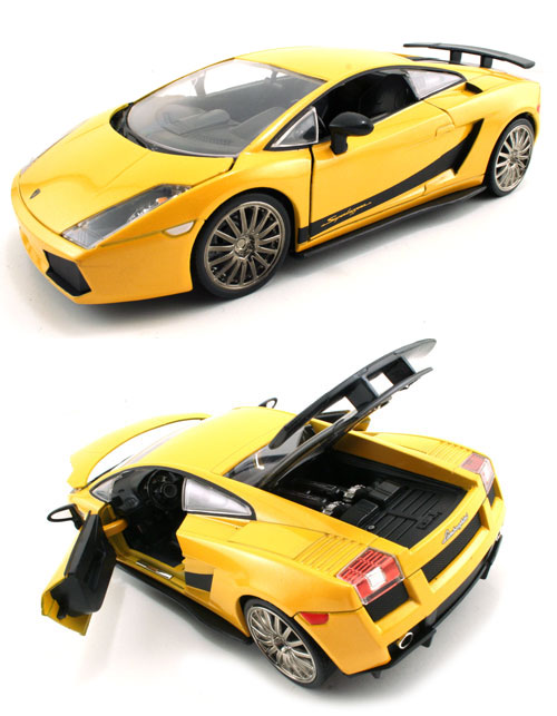 Lamborghini Gallardo Superleggera - Yellow (DUB City) 1/24