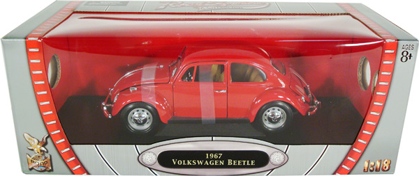 1967 Volkswagen Beetle - Red (Yat Ming) 1/18