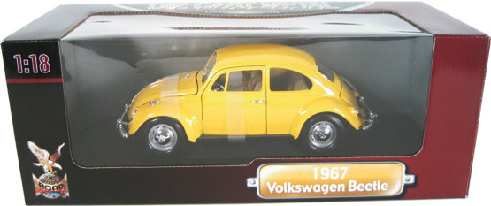 1967 Volkswagen Beetle - Yellow (Yat Ming) 1/18