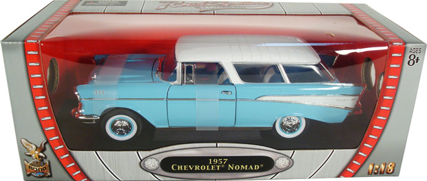 1957 Chevy Nomad - Light Blue (YatMing) 1/18