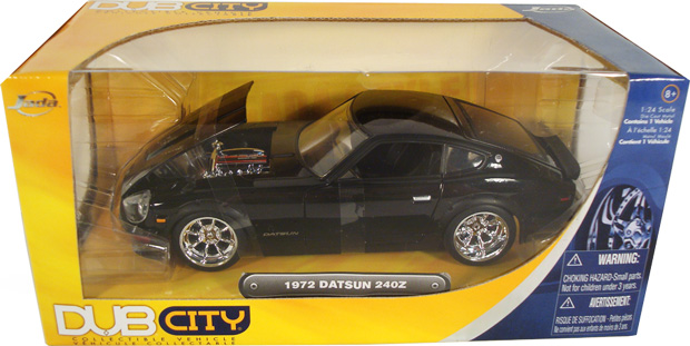 1972 Datsun 240Z - Black (DUB City) 1/24