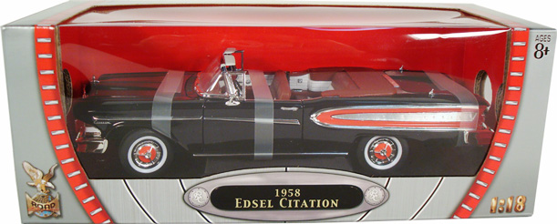 1958 Edsel Citation - Black (YatMing) 1/18