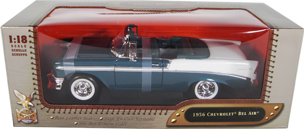 1956 Chevy Bel Air Convertible - Leather Seat Series (YatMing) 1/18