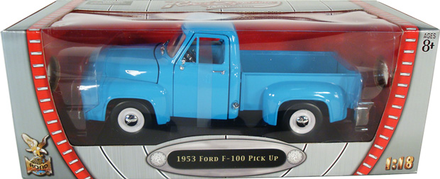 1953 Ford F-100 Pickup Truck - Blue (YatMing) 1/18