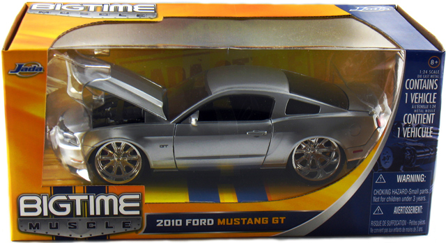 2010 Ford Mustang GT - Candy Silver (DUB City) 1/24