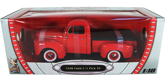 1948 Ford F-1 Pickup Truck - Red (YatMing) 1/18