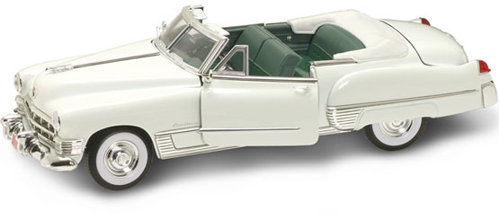 1949 Cadillac Coupe de Ville - White (YatMing) 1/18