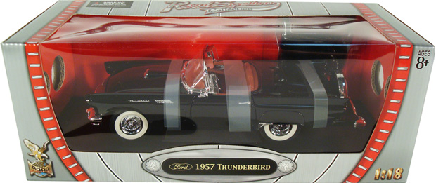1957 Ford Thunderbird - Black (YatMing) 1/18