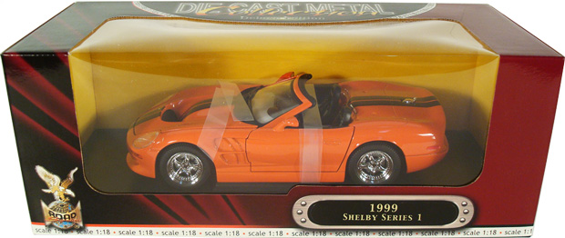 1999 Shelby Series 1 - Orange (YatMing) 1/18