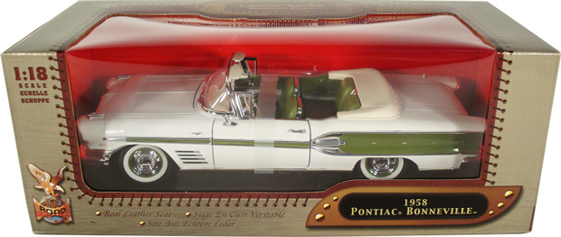 1958 Pontiac Bonneville w/ Leather Seats (YatMing) 1/18