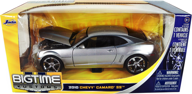 Chevy Camaro SS - Candy Silver (DUB City) 1/24