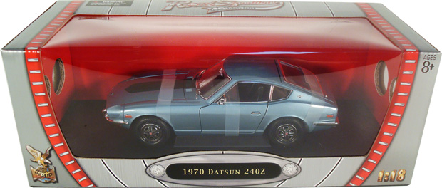 1970 Datsun 240Z - Blue (YatMing) 1/18