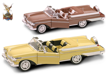 1957 Mercury Turnpike Cruiser - Yellow (YatMing) 1/18
