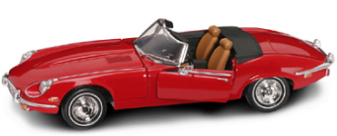 1971 Jaguar E-Type Series III - Red (YatMing) 1/18