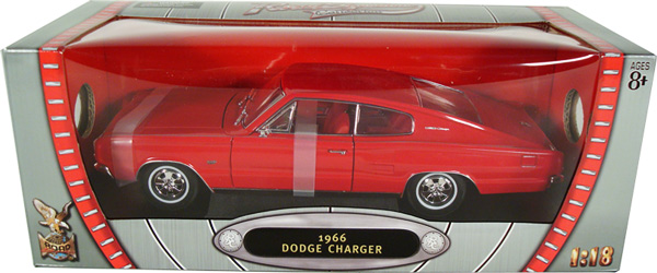 1966 Dodge Charger - Red (YatMing) 1/18