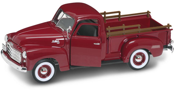 1950 GMC 150 Truck  - Burgundy (YatMing) 1/18