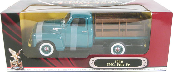 1950 GMC 150 Flatbed Pickup Truck - Green (YatMing) 1/18