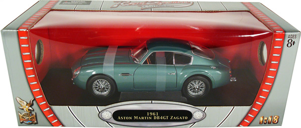 1961 Aston Martin DB4 GT Zagato - Green (YatMing) 1/18