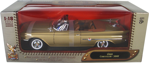 1960 Chrysler 300F w/ Real Leather Seats (YatMing) 1/18