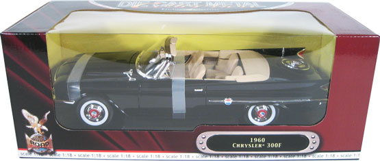 1960 Chrysler 300F - Black (YatMing) 1/18