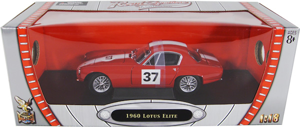 1960 Lotus Elite #37 Day Track Version - Red (YatMing) 1/18