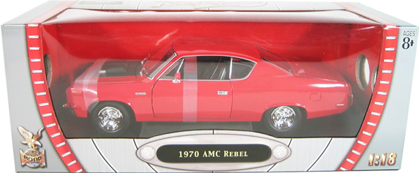 1970 AMC Rebel Machine - Red (YatMing) 1/18