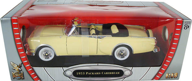 1953 Packard Caribbean - Yellow (YatMing Road Signature) 1/18