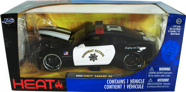 Chevy Camaro SS Highway Patrol Police Car (DUB City HEAT) 1/24