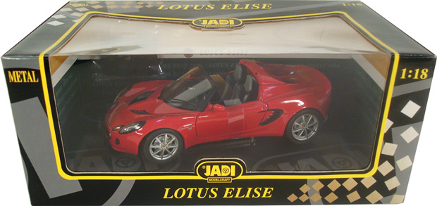 2002 Lotus Elise 111s - Ardent Red (Jadi Modelcraft) 1/18