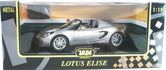 2002 Lotus Elise 111S - Quartz Silver (Jadi Modelcraft) 1/18