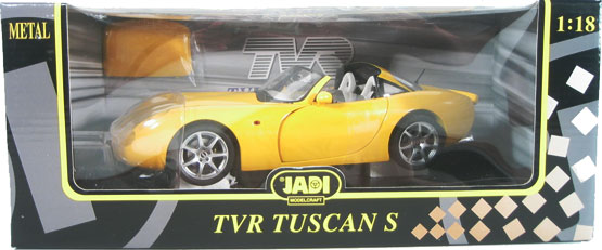 TVR Tuscan S - Sunburst Yellow (Jadi Modelcraft) 1/18