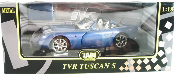 TVR Tuscan S - Chameleon Blue (Jadi Modelcraft) 1/18