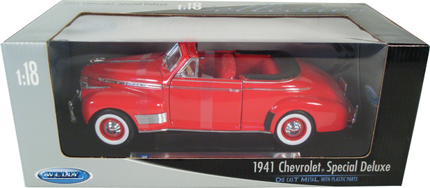 1941 Chevy Special Deluxe - Red (Welly) 1/18
