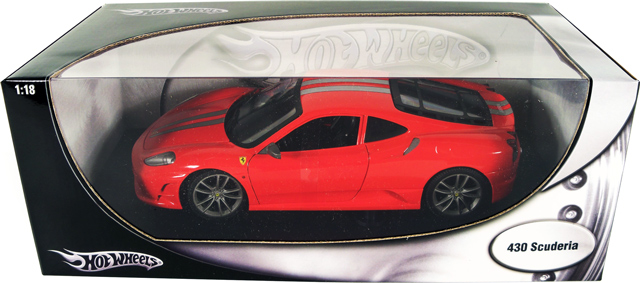 Ferrari F430 Scuderia - Red (Hot Wheels) 1/18