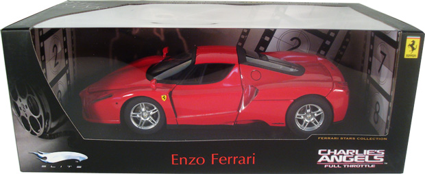 Ferrari Enzo "Charlie's Angels Full Throttle" (Hot Wheels Elite) 1/18