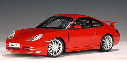 2001 Porsche 911 GT3 (996) - Red (AUTOart) 1/18