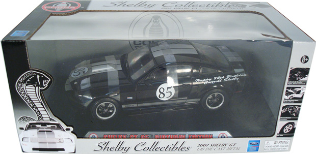 2007 Shelby Mustang GT - Carroll Shelby 85th Birthday  Edition (Shelby Collectibles) 1/18