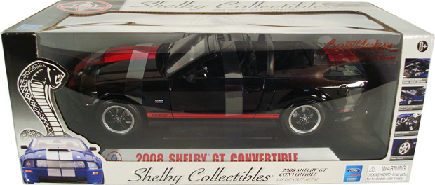 2008 Shelby Mustang GT Convertible "Barrett-Jackson Edition" (Shelby Collectibles) 1/18
