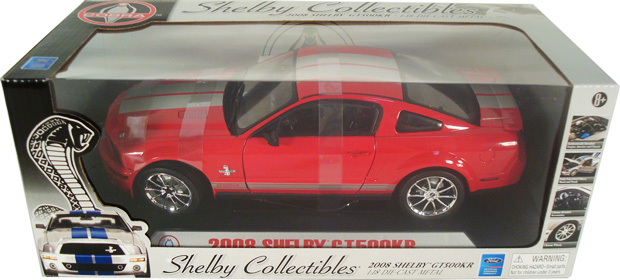 2008 Shelby Mustang GT500KR - Red (Shelby Collectibles) 1/18