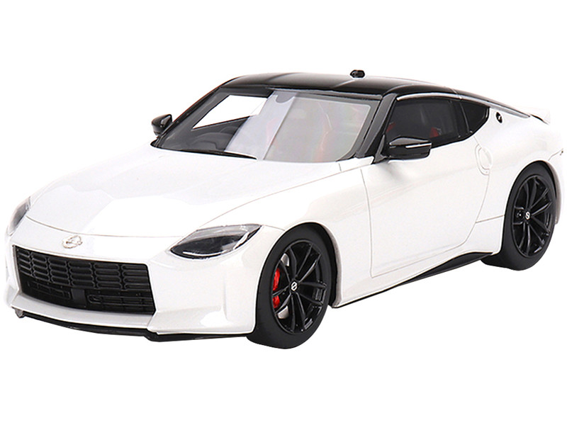 Nissan Fairlady Z Version ST 2023 Everest White RHD (Top Speed) 1/18