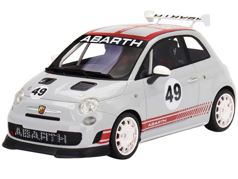 Fiat 500 Abarth Assetto Corse Presentation Gray (Top Speed) 1/18